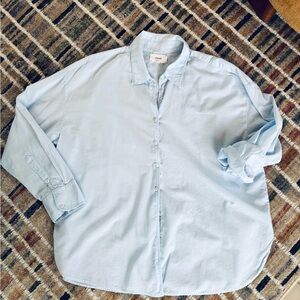 Xirena Beau Shirt In Skylight Blue Size M